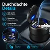 Aschenbecher Auto mit LED Beleuchtung, kompakter Fahrzeug Produktbild-Vorschau 7