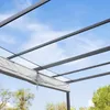 PRIMEYARD Pergola 3x3 m pavillon avec toit rétractable gris Voir les images du produit 6