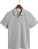 Gant Slim Fit Polo à manches courtes Gris Voir les images du produit 5