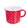 ORION Emaille-Becher retro emailliert 1,2l ROT MIT WEISSEN Produktbild-Vorschau 1