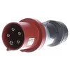 MENNEKES 13112, 5P, 6 h, Černá, Šedá, Červená, IP44, 400 V, Náhled obrázku produktu 3
