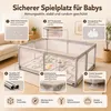 Laufgitter Baby 120x180cm Laufstall Baby mit Matratze, Produktbild-Vorschau 14