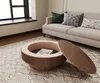 75 cm runder Couchtisch mit Stauraum, moderner Couchtisch Produktbild-Vorschau 8