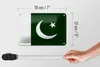 Blechschild Flagge Pakistans 18x12cm Flag of Pakistan Produktbild-Vorschau 5