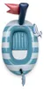 Swim Essentials Schlauchboot Float Boot - White - Seagull - Produktbild-Vorschau 2