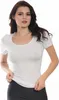 Damen T-Shirt Viskose Stretch – Slim Fit, Kurzarm, Produktbild-Vorschau 2