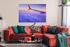 MuchoWow® Poster Flugzeug - Flügel - Wolken 120x80 cm - Produktbild-Vorschau 2