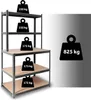 Humberg HR-855, Metallregal mit Schreibtisch, 180 x 100 x Produktbild-Vorschau 11