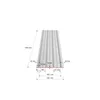 SMART COVER SET sada 12-ti ks trapézových plechů H12 RAL Náhled obrázku produktu 1