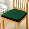 Stretch Sitzbezug für Stühle - 40 x 40 cm - Grün Samt - Produktbild-Vorschau 10