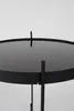 Zuiver Cupid Beistelltisch Rund 43 cm Glas/ Metall Schwarz Produktbild-Vorschau 4