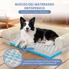 ELONEO Letto ortopedico per cani, taglia M - Crema Anteprima dell’immagine prodotto 2
