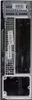 The back panel of a computer tower case, showing internal components and labels. Podgląd zdjęcia produktu