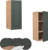 Hängeschrank Vicco Fame-Line Grün-Gold Landhaus 30 cm, Produktbild-Vorschau 5