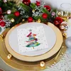 20 Servietten Glitter Tree - Bunter Weihnachtsbaum 33x33cm Produktbild-Vorschau 5