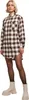 Urban Classics Ladies - Oversized Flannel Hemd Kleid - L Produktbild-Vorschau 6