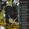 KESSER® Campingstuhl faltbar bis 150 kg Angelstuhl Produktbild-Vorschau 2