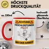 Pilot Tasse Geschenk Lustiger Spruch Geschenkidee für Pilot Produktbild-Vorschau 3