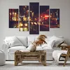 Bild auf Leinwand - Leinwandbild - Stadt Nacht Straße - Produktbild-Vorschau 6