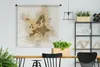 MuchoWow® Wandteppich Wandbehang Europa - Karten - Papier - Produktbild-Vorschau 2