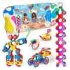 Clixo magnetische bouwstenen - Familiepakket - 150 stuks. Productafbeelding-voorbeeld 1