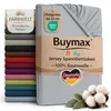 Buymax Baby Spannbettlaken 60x120 cm Silber, Jersey 100% Produktbild-Vorschau 1