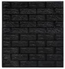 vidaXL 3D tapety Brick Samolepicí 20 ks Černá Náhled obrázku produktu 3