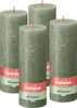 Bolsius 4er Set Kerzen, 19cm, grün Produktbild-Vorschau 1