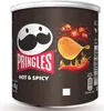 Verpackungsbild Pringles Hot und Spicy Stapelchips würzig und scharf im Geschmack 40g Produktbild-Vorschau