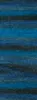 A close-up of a knitted fabric with horizontal stripes of varying shades of blue and gray. Produktbild-Vorschau