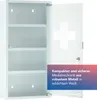 First Aid Only Medizinschrank Weiß mit 4 Fächern und Produktbild-Vorschau 2