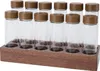 12pcs Kaffeebohnen Lagerung Röhren Glas versiegelt Produktbild-Vorschau 3