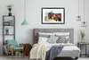 MuchoWow® MuchoWow® Gerahmtes Poster Pferde - Heu - Tiere Produktbild-Vorschau 7