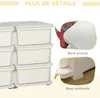 HOMCOM Organisateur de jouets pour enfants à 3 niveaux avec Voir les images du produit 7