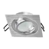 Spot de plafond encastré CERI 1 SQ SILVER carré coupe Voir les images du produit 1