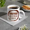 Kaffeebecher mit Spruch: Kaffee weil es für Bier zu früh Produktbild-Vorschau 8