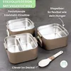 FRADABOX® Bento Lunchbox „Remy“ 2100ml, 3 Etagen mit Produktbild-Vorschau 3