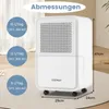 Elektryczny osuszacz powietrza COSTWAY 15 l/dobę, osuszacz Podgląd zdjęcia produktu 3