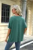 ASKSA Damen T-Shirt Sommer Kurzarm Oversized Rundhals Produktbild-Vorschau 6