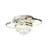 Lucande LED-Deckenleuchte Keely, chromfarben, Kristall, Produktbild-Vorschau 1