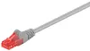 Goobay 68434 Cavo patch CAT 6, U/UTP, grigio, 0,5 m - Anteprima dell’immagine prodotto 1