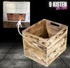 9er Set geflammte/gebrannte Kiste für Kallax Regal Ikea Produktbild-Vorschau 1
