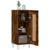 [Home] Sideboard Räuchereiche 34,5x34x90 cm Holzwerkstoff , Produktbild-Vorschau 4