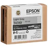 Epson Tintenpatrone light gray T 47A9 50 ml Ultrachrome Pro Produktbild-Vorschau 6