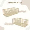 Crazy Pine Lit d'enfant 90x180 cm - Bois naturel - Lit au Voir les images du produit 4