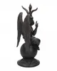 Antik Look Baphomet Figur mit Flügel & Ziegenkopf Produktbild-Vorschau 6