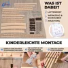 Coemo 7 Zonen Lattenrost Ergo KF 140x200 cm mit Kopf- & Produktbild-Vorschau 4