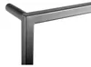 Sapho SKA wandhanddoekhouder, 450x1150x100 mm, mat zwart Productafbeelding-voorbeeld 4