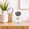 Relaxdays Sparschwein, His & Her Money, 2 Schweine, Produktbild-Vorschau 2