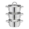 Cooks Professional Dampfgartopf aus Edelstahl, 3 Etagen | Produktbild-Vorschau 10